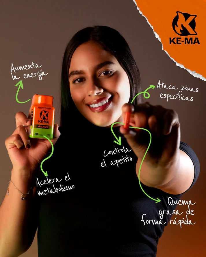 🔥 KE‑MA 🔥 QUEMADOR + DRENADOR NATURAL 💧💊