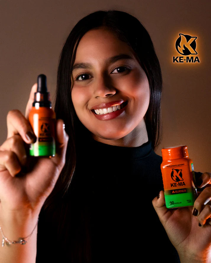 🔥 KE‑MA 🔥 QUEMADOR + DRENADOR NATURAL 💧💊